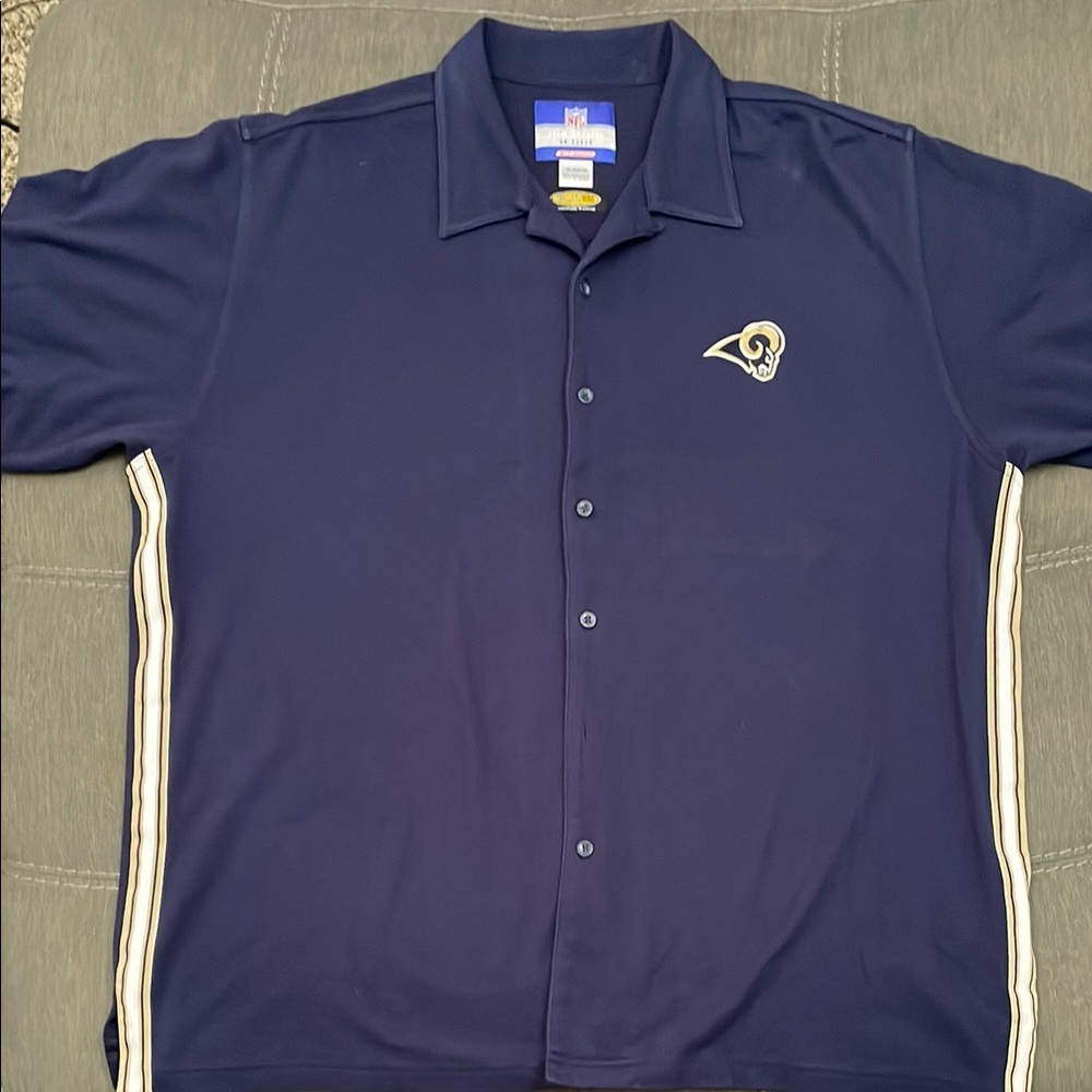St. Louis Rams Button Down Shirt